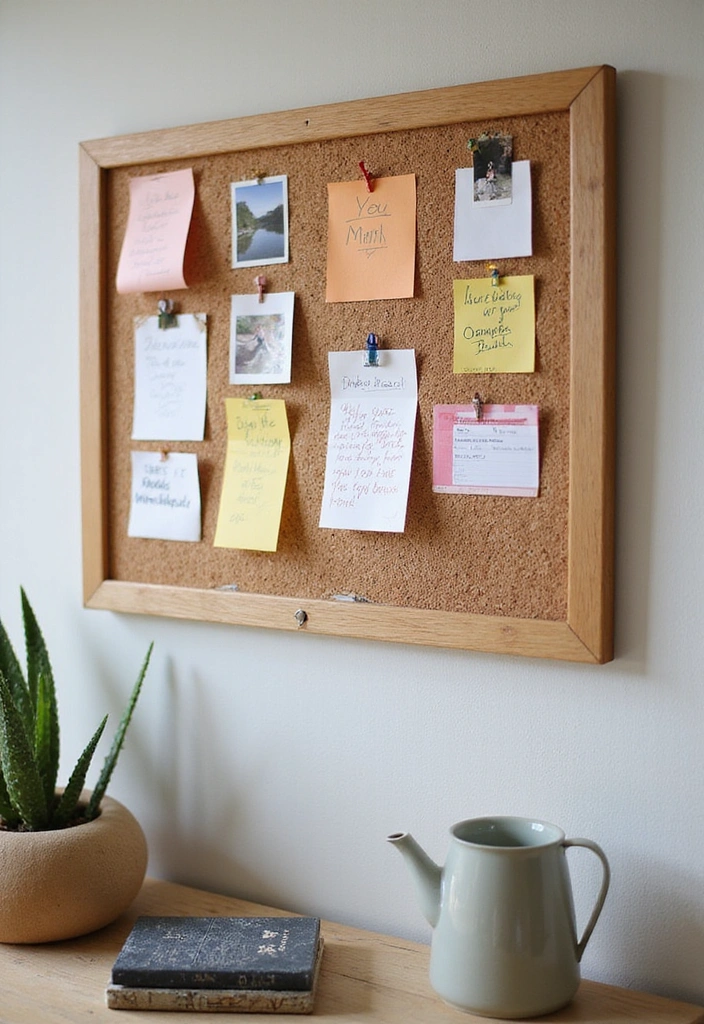 25 DIY Home Decor Projects That'll Transform Your Space on a Budget! - 13. DIY Cork Board