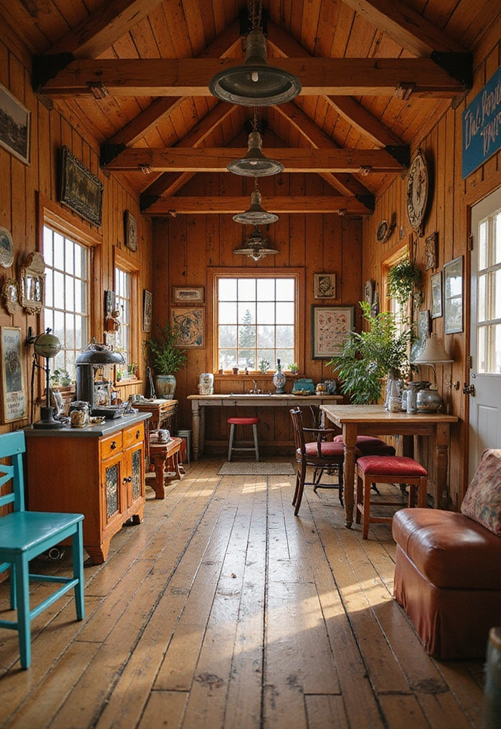 25 Stunning Barndominium Floor Plans That Will Inspire Your Dream Home (You Won't Believe #12!) - 21. The Retro Barndominium