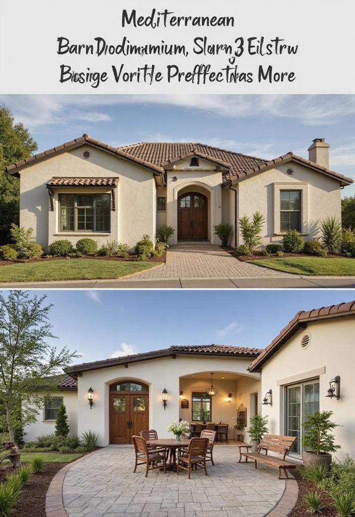 25 Stunning Barndominium Floor Plans That Will Inspire Your Dream Home (You Won't Believe #12!) - 22. The Mediterranean Barndominium