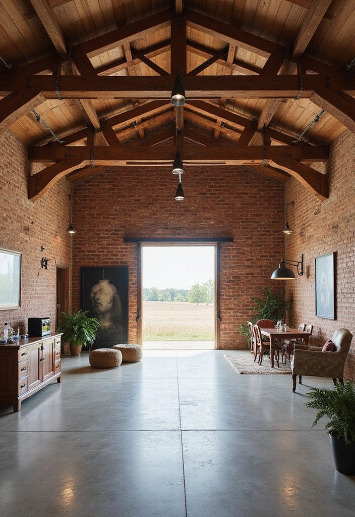 25 Stunning Barndominium Floor Plans That Will Inspire Your Dream Home (You Won't Believe #12!) - 7. The Industrial Chic Barndominium
