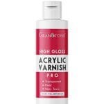 GRANOTONE 100ML Pro-Grade Glossy Acrylic Varnish - Non-Yellowing Art Sealer