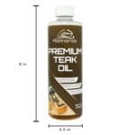 Premium Teak Oil 16oz | Furniture & Marine Wood Protector & Sealer - Image 6
