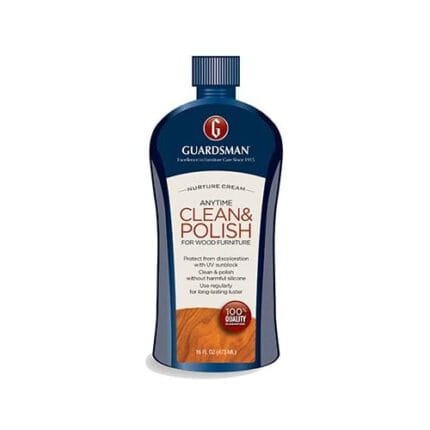 Guardsman Premium Wood Polish - Cream Formula 16oz Furniture Protector