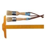 Chalk Paint Brush Set: Natural Bristle Brushes for Furniture Refinishing - Image 2