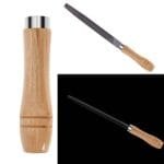 Wooden File Handles 20Pcs | 4mm Carpentry Tool Accessories with Rings - Image 3