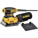 DEWALT 1/4 Sheet Palm Sander 14000 OPM Smooth Finish Kit DWE6411K