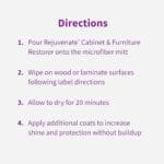 Rejuvenate Cabinet Restorer - Fills Scratches & Restores Wood Furniture - Image 9