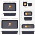 FLYVOLE 60PC Tool Box Organizer Tray Set - Drawer Storage System - Image 2