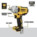 DEWALT 20V MAX XR 1/2" Impact Wrench - Detent Pin, Tool Only DCF892B - Image 5