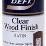 12.25 oz Clear Satin Wood Finish - Set of 6 Cans