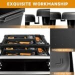 FLYVOLE 60PC Tool Box Organizer Tray Set - Drawer Storage System - Image 5