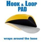 6" Hook & Loop Sanding Mouse Block for Wood, Auto & Home Projects - Image 5