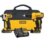 DEWALT 20V MAX Drill & Impact Driver Kit w/Batteries & Charger