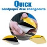 6" Hook & Loop Sanding Mouse Block for Wood, Auto & Home Projects - Image 6