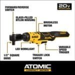 DEWALT 20V MAX 1/2" Brushless Cordless Ratchet Tool | Atomic Power - Image 2