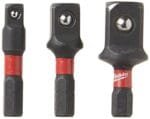 Milwaukee 3pc Impact Socket Set | Socket Holder Organizer 48-32-5023
