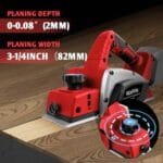 Milwaukee Compatible 18V Cordless Wood Planer 3-1/4" Brushless 15000RPM - Image 4