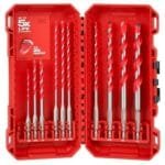 Milwaukee 10Pc Shockwave Impact Carbide Drill Bit Set - Heavy Duty