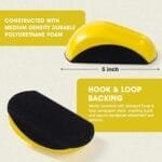 Ergonomic 5" Sanding Block Set - Hook & Loop for Wood & Auto Work - Image 5