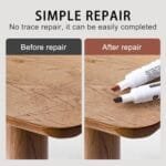 Wood Scratch Repair Markers Kit - 3 Colors for Furniture & Floors - Image 4