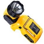 Dewalt 12V Rechargeable LED Work Light - Rotatable Torch for Outdoors