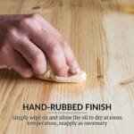 Pure Tung Oil Wood Finish: Food Safe Waterproof Sealer 16oz - Image 5