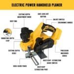 Dewalt 20V Brushless Cordless Planer 3-1/4" w/ Dual-Dust System - Image 2