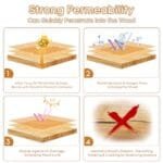 Pure Tung Oil 1 Gallon | Food Safe Wood Sealer for Indoor & Outdoor - Image 8