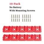 Milwaukee M18 Battery Wall Mount Holder 10-Pack | Tool Storage Organizer - Image 7