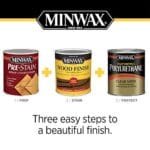 Minwax Mocha Oil-Based Wood Stain - Rich Penetrating Formula - Image 9