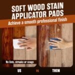 Impresa 6-Pack Lint-Free Wood Stain Applicator Pads - Reusable Microfiber - Image 2