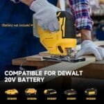 DeWalt 20V Brushless Cordless Jigsaw with 3-Position Orbital Cutting - Image 3