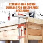 Professional 36" Woodworking Bar Clamps Set - 600lb Heavy Duty F Clamps - Image 6