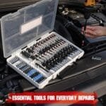 Premium 80pc Magnetic Impact Driver Set - Metric/SAE w/ Adapters - Image 7