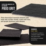 Ultra Fine Gray Scuff Pads 6"x9" 10pk for Auto Paint Prep & Sanding - Image 3