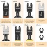 Premium 30PC Universal Titanium Oscillating Blades for Dewalt/Ryobi - Image 3