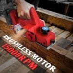 Milwaukee Compatible 18V Cordless Wood Planer 3-1/4" Brushless 15000RPM - Image 3