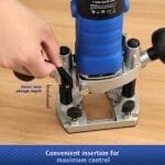 Powerful 1.25HP Wood Router Kit: 6-Speed igooo ER850 with Bits & Guides - Image 4