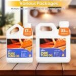 Volunu Pure Tung Oil: Food-Safe Wood Finish for Indoor & Outdoor Use - Image 7