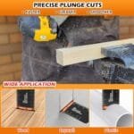 Premium 30PC Universal Titanium Oscillating Blades for Dewalt/Ryobi - Image 5