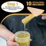 ODIE'S Oil Starter Kit: Complete Wood Finishing System with Applicators - Image 3