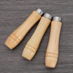Wooden File Handles 20Pcs | 4mm Carpentry Tool Accessories with Rings - Image 5