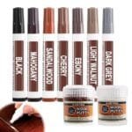 Wood Floor Repair Kit - 7 Color Markers for Furniture Scratch Touch Up