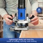 Powerful 1.25HP Wood Router Kit: 6-Speed igooo ER850 with Bits & Guides - Image 2