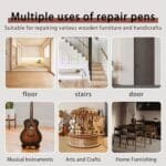 Wood Scratch Repair Markers Kit - 3 Colors for Furniture & Floors - Image 6