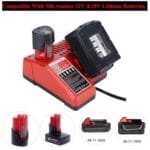 Fast M-18 M-12 Battery Charger for Milwaukee 12V-18V Lithium Tools - Image 2