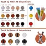 Wood Repair Kit 37pc: Furniture Filler, Floor Touch Up, 18 Colors - Image 5