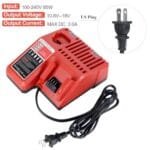 Fast M-18 M-12 Battery Charger for Milwaukee 12V-18V Lithium Tools - Image 7