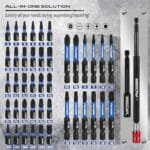 Premium 80pc Magnetic Impact Driver Set - Metric/SAE w/ Adapters - Image 3