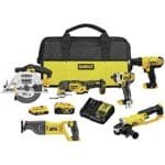 DEWALT 20V MAX 6-Tool Cordless Combo Kit with Battery & Charger